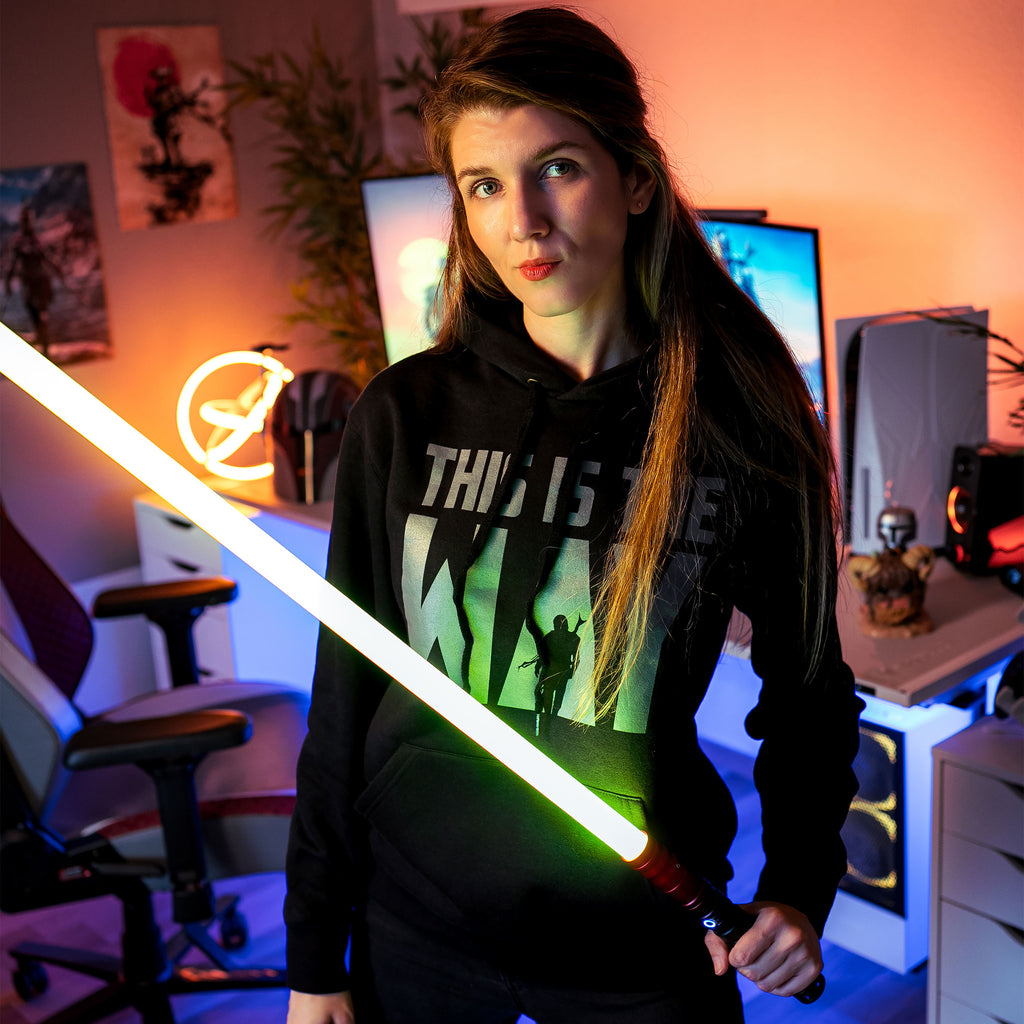 Image produit Ceci est le sweat à capuche Way pour les fans de Star Wars noir