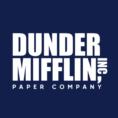 Image produit T-shirt Logo de la compagnie de papier pour les fans de The Office bleu