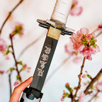 Image produit Réplique du Katana de Sanemi avec Saya pour les fans de Demon Slayer
