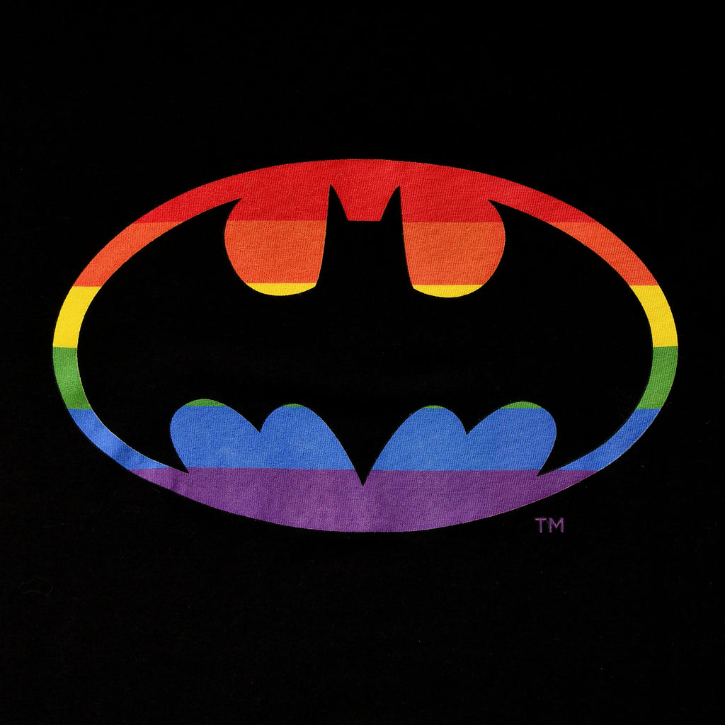 Image produit Batman - T-shirt logo Pride noir