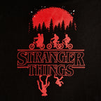 Image produit Stranger Things - T-shirt Silhouette noir