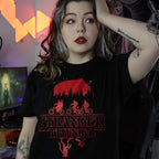 Image produit Stranger Things - T-shirt Silhouette noir