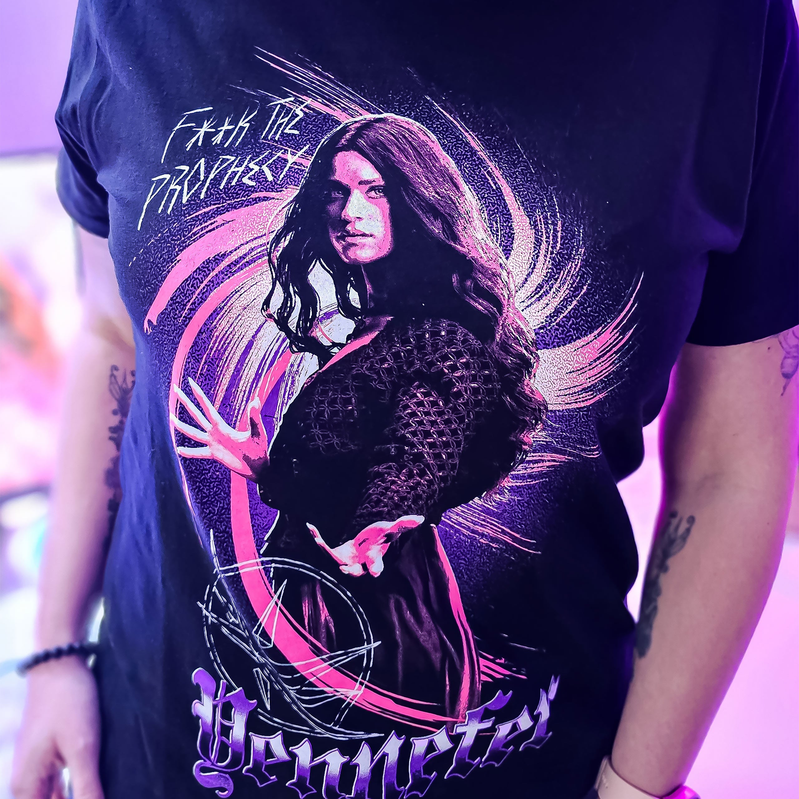 Image produit Witcher - T-shirt Yennefer noir