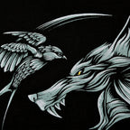Image produit Witcher - T-shirt médaillon du loup noir