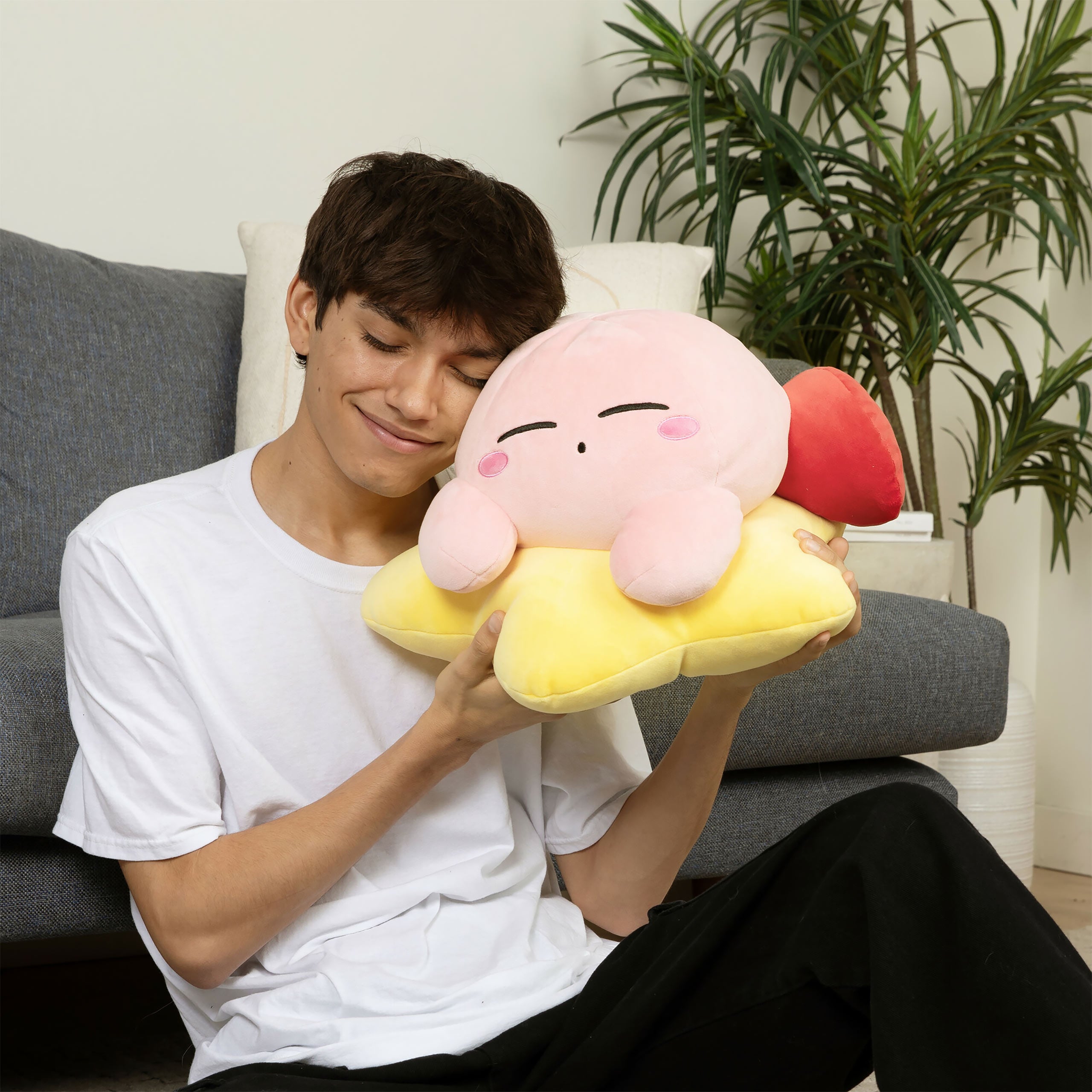Image produit Kirby - Figurine en peluche Warp Star XL