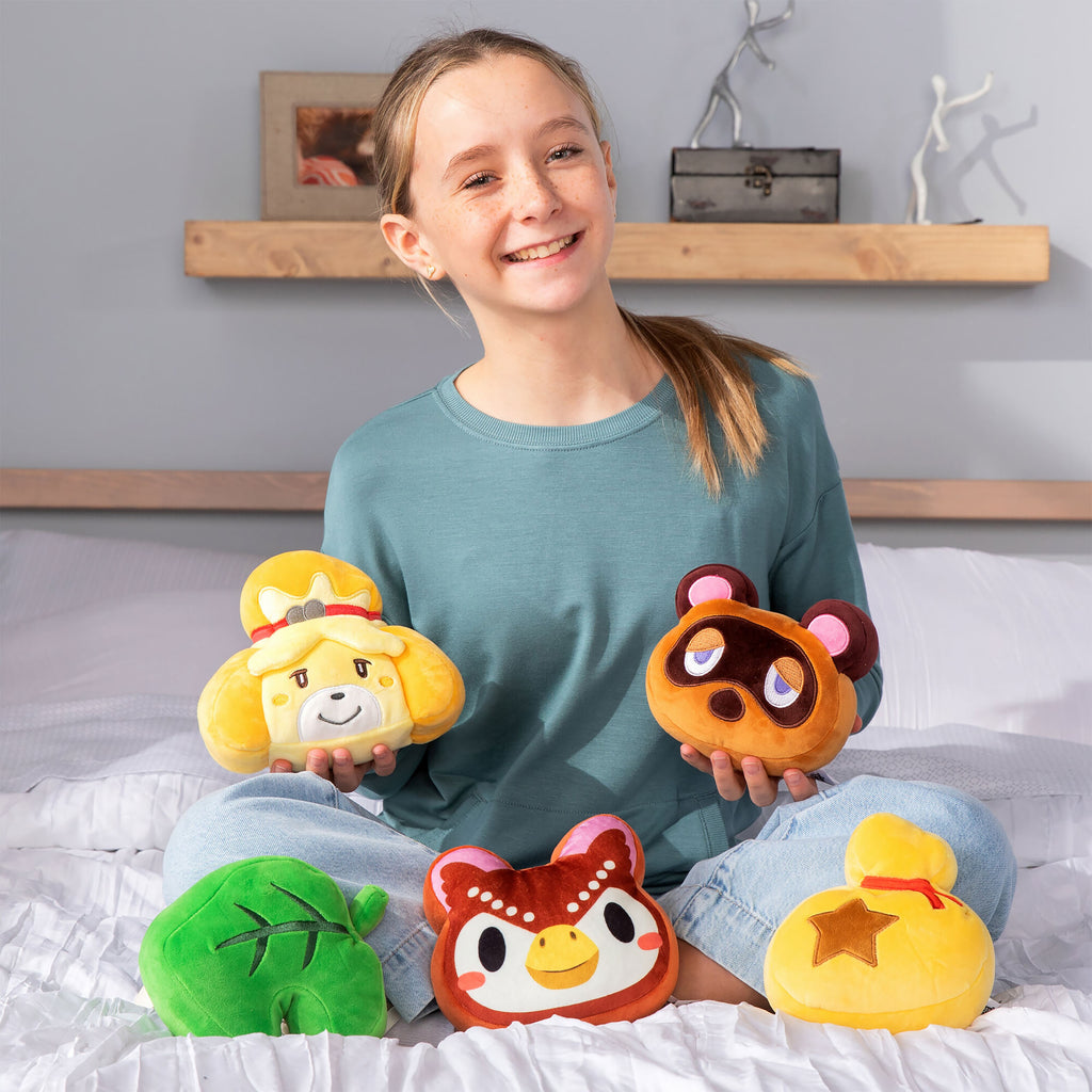 Image produit Animal Crossing - Figure en peluche du logo Feuille