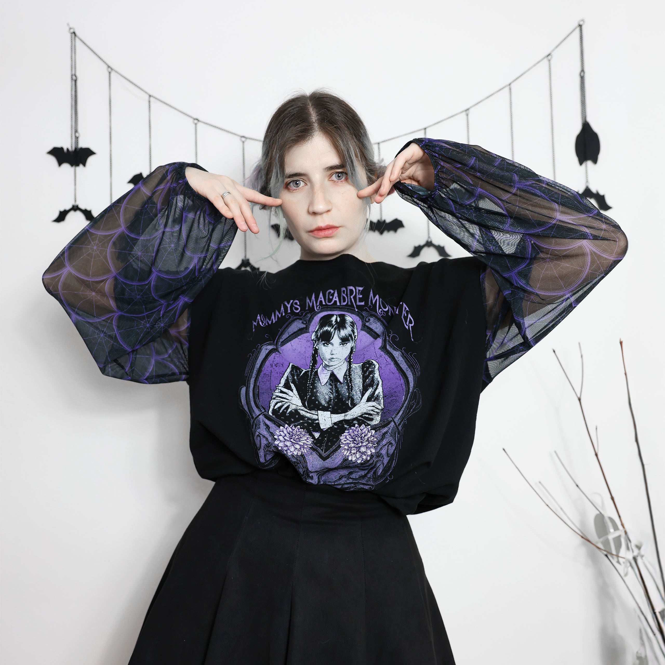 Image produit Mercredi - Pull court Monstre de Maman