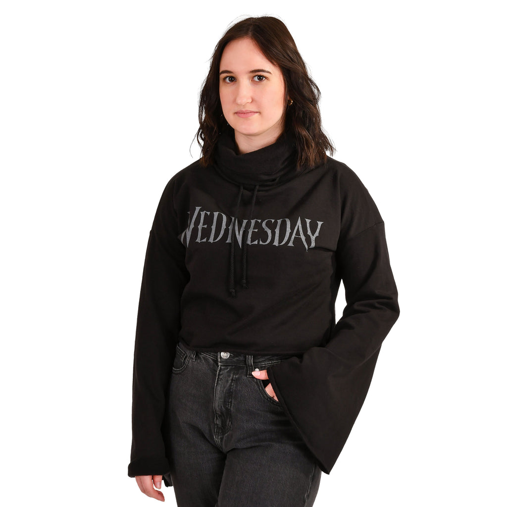 Image produit Mercredi - Sweat Crop Toxique