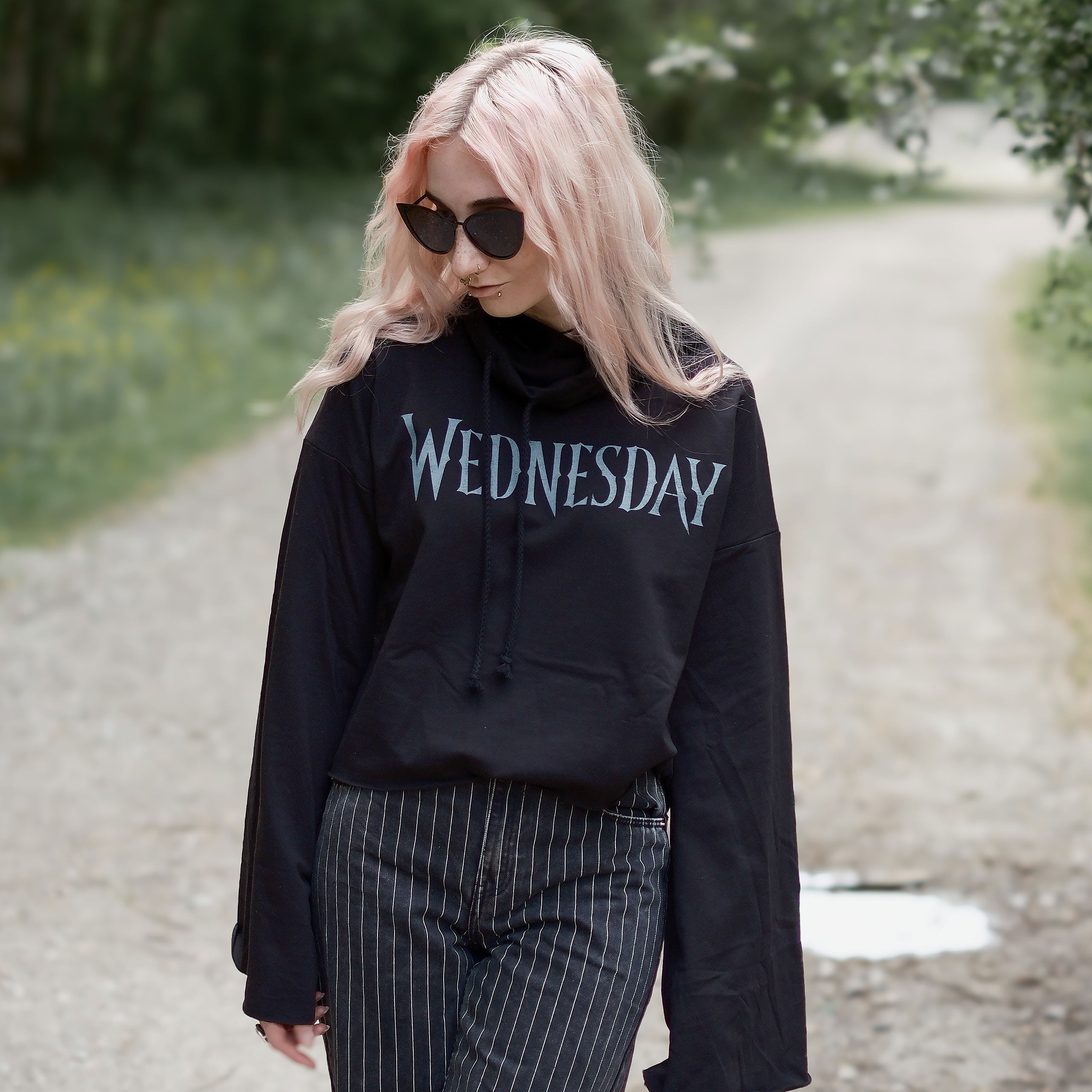 Image produit Mercredi - Sweat Crop Toxique
