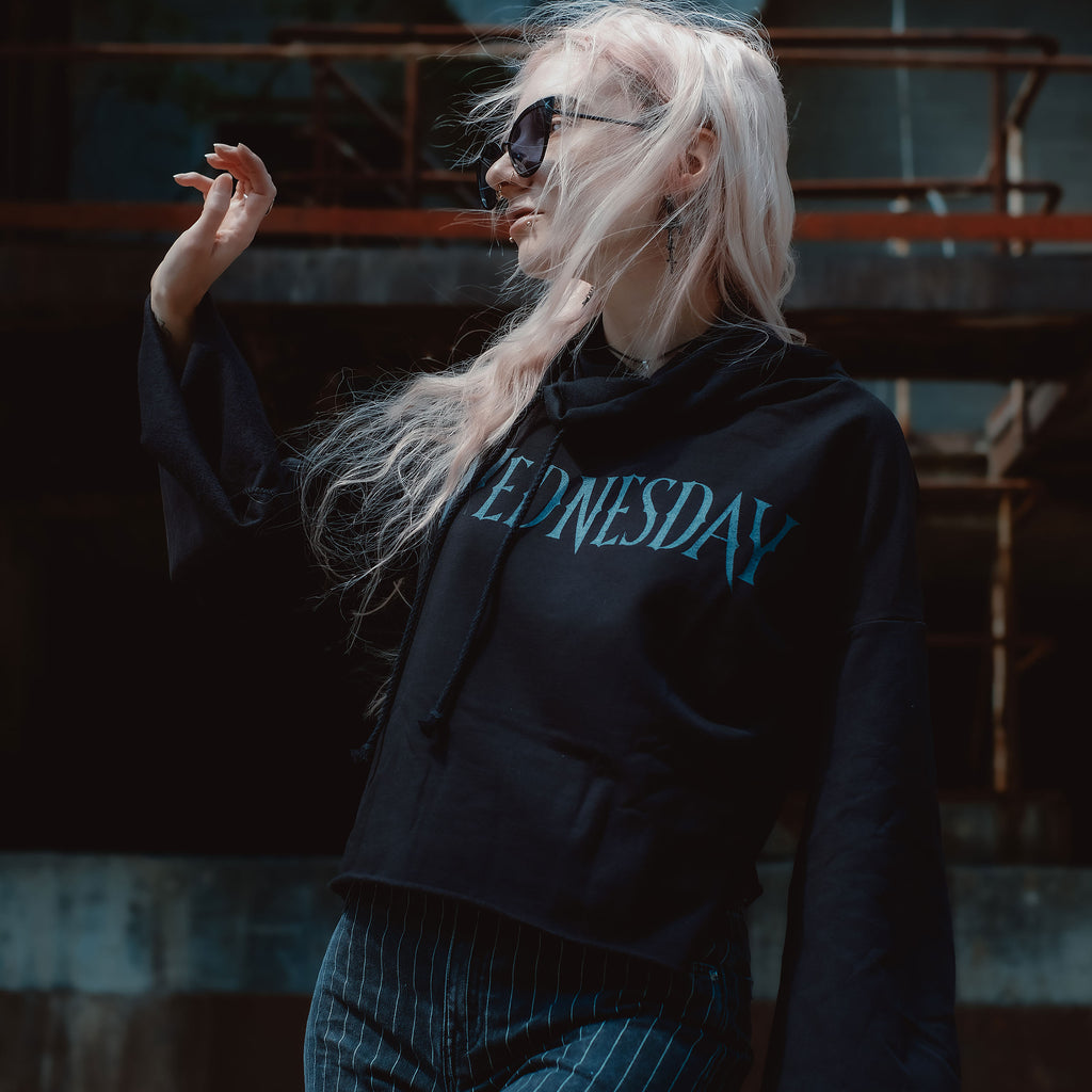 Image produit Mercredi - Sweat Crop Toxique