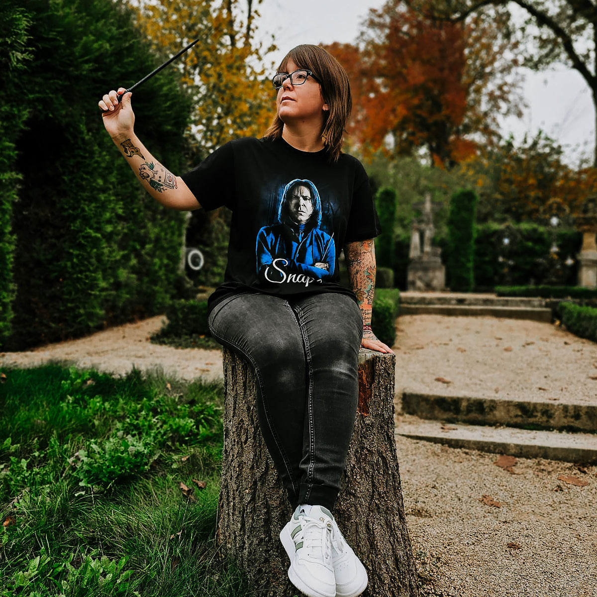 Image produit T-Shirt Severus Snape noir - Harry Potter