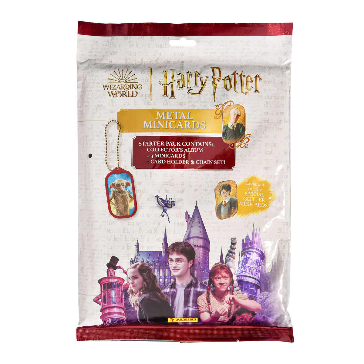 Image produit Harry Potter - Cartes Métalliques Set de Démarrage de Cartes à Collectionner