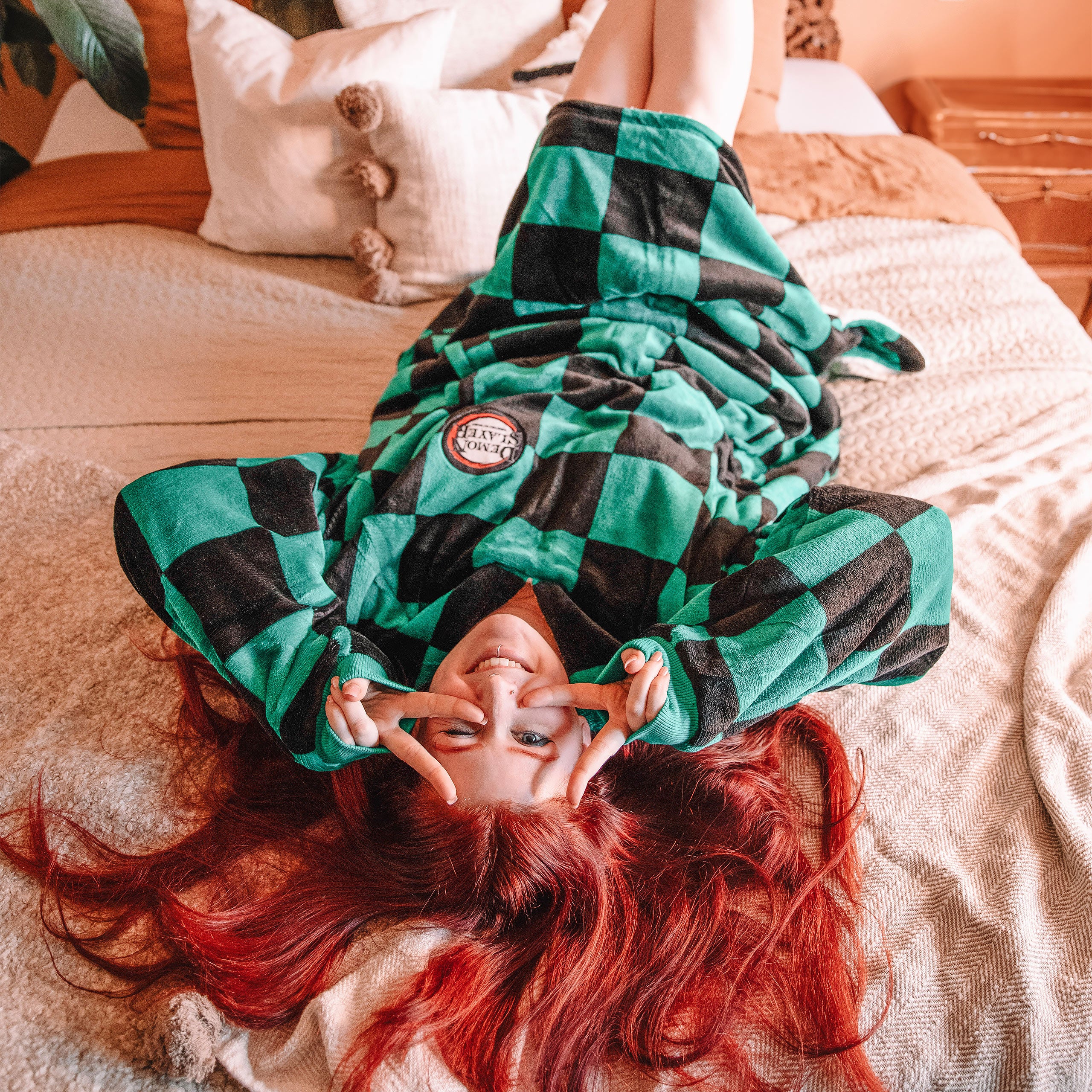 Image produit Demon Slayer - Pull douillet Tanjiro Kamado