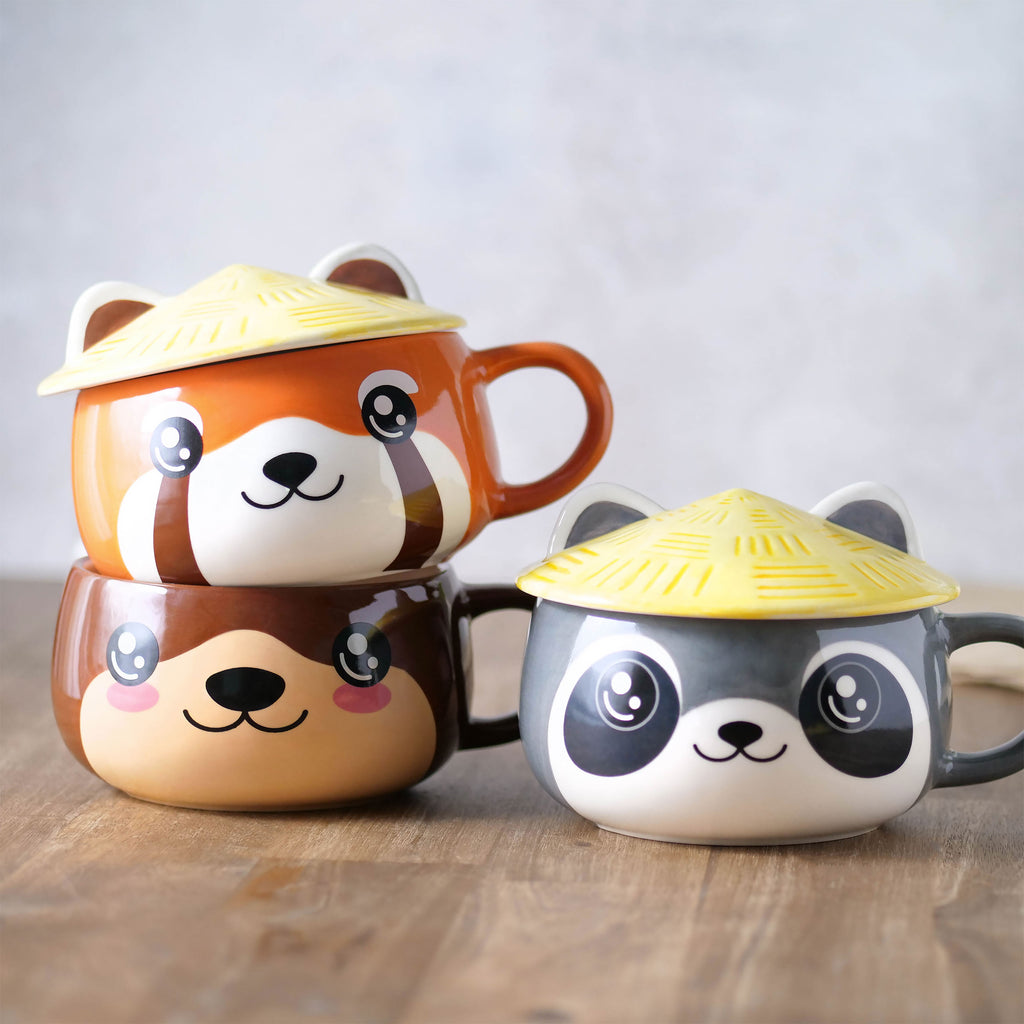 Image produit Tasse Kawaii Loutre avec couvercle pour les fans d'Anime