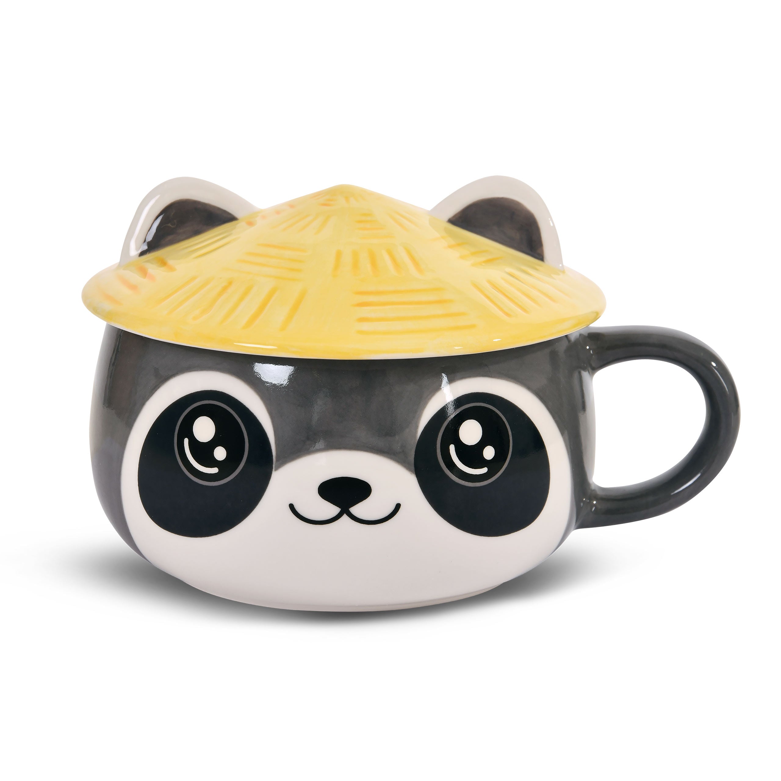 Image produit Tasse Kawaii Raton Laveur avec Couvercle pour les Fans d'Anime