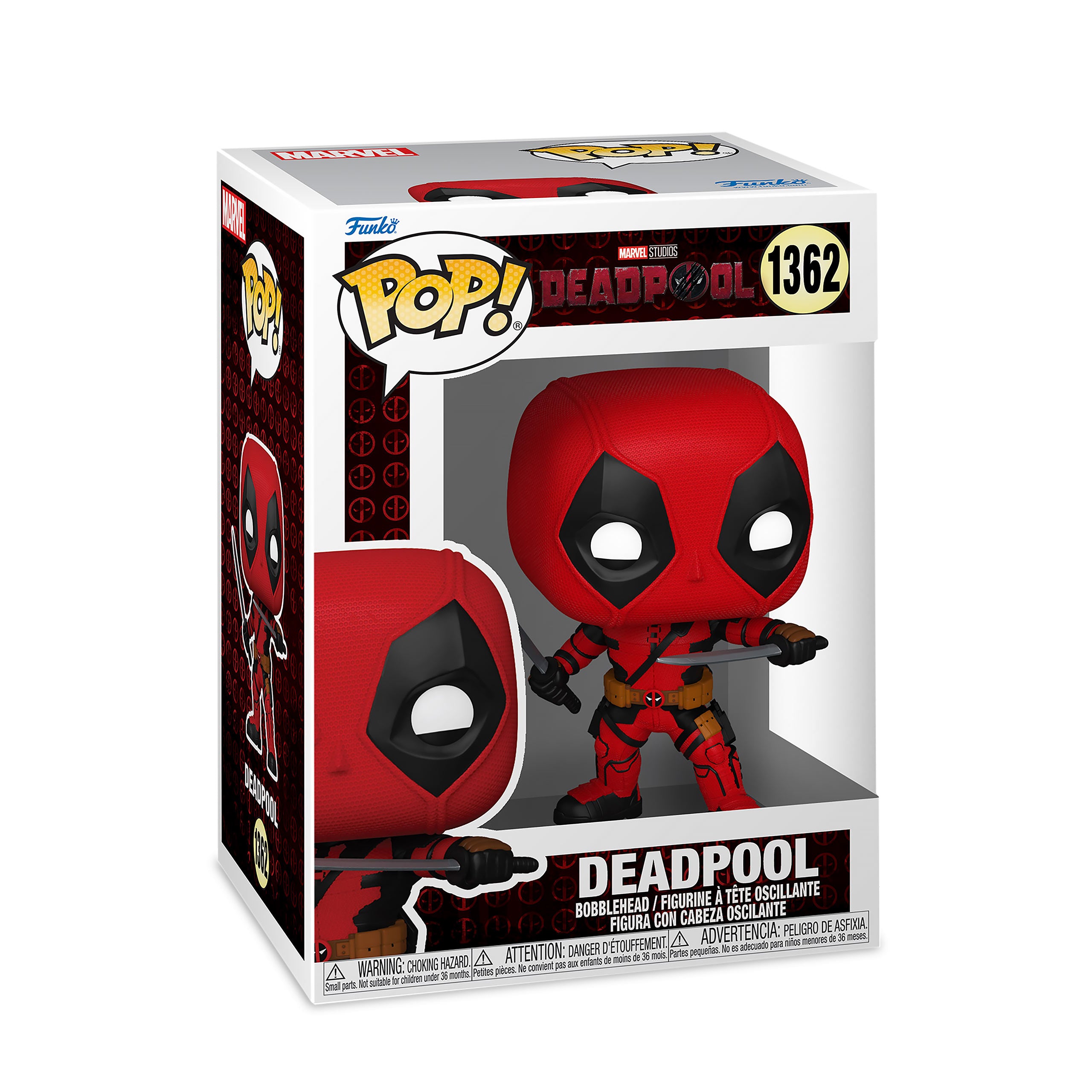 Image produit Deadpool 3 - Figurine à tête branlante Funko Pop