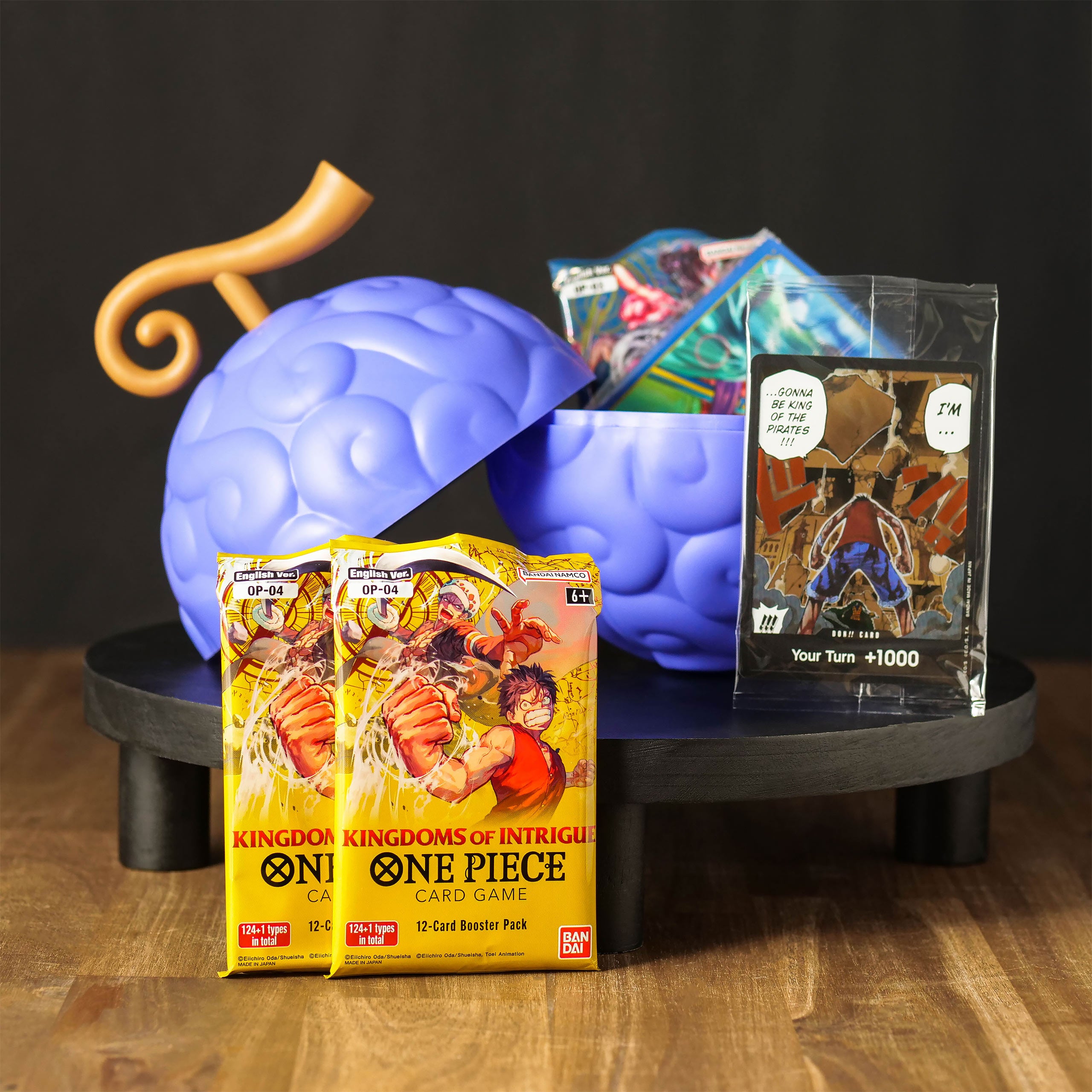 Image produit One Piece Card Game - Boîte de cartes à collectionner Gomu Gomu Devil Fruit