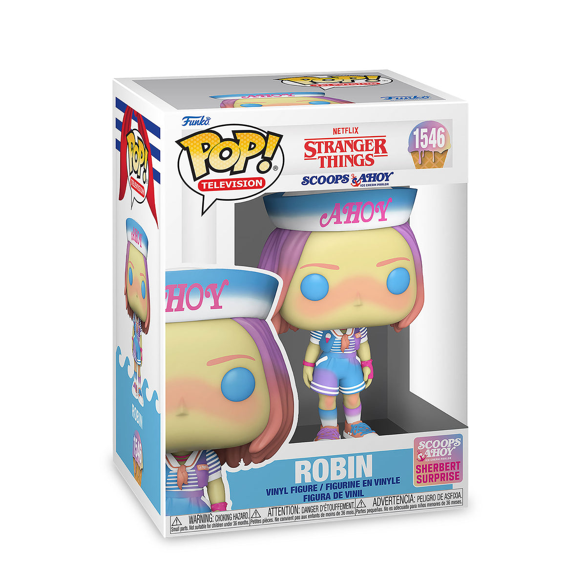 Image produit Stranger Things - Robin (Scoops Ahoy) Figurine Funko Pop