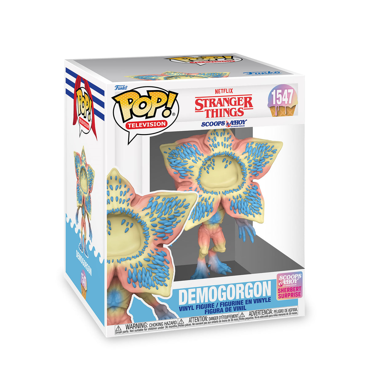 Image produit Stranger Things - Demogorgon (Scoops Ahoy) Super Size Figurine Funko Pop