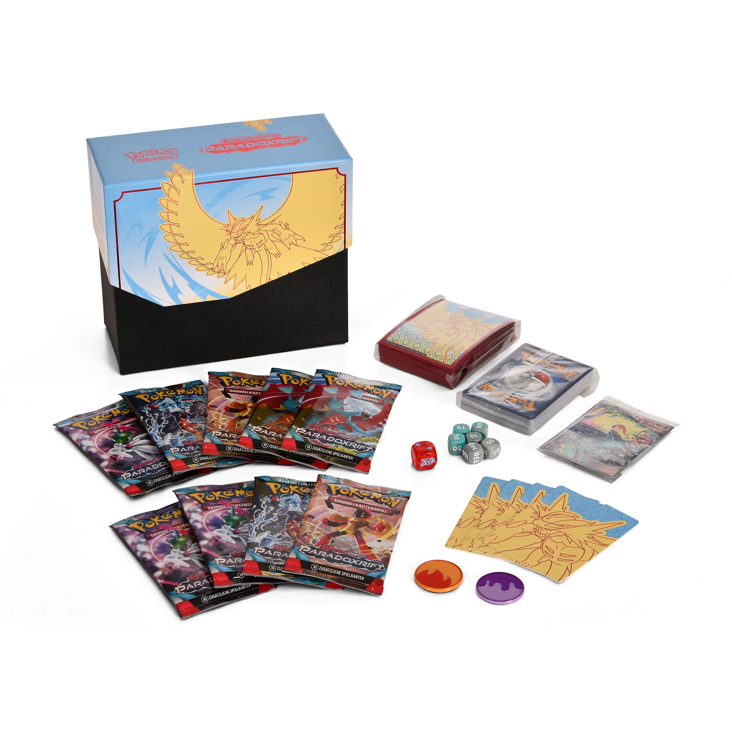 Image produit Pokemon - Écarlate & Pourpre Foudrescimitar Top Trainer Box
