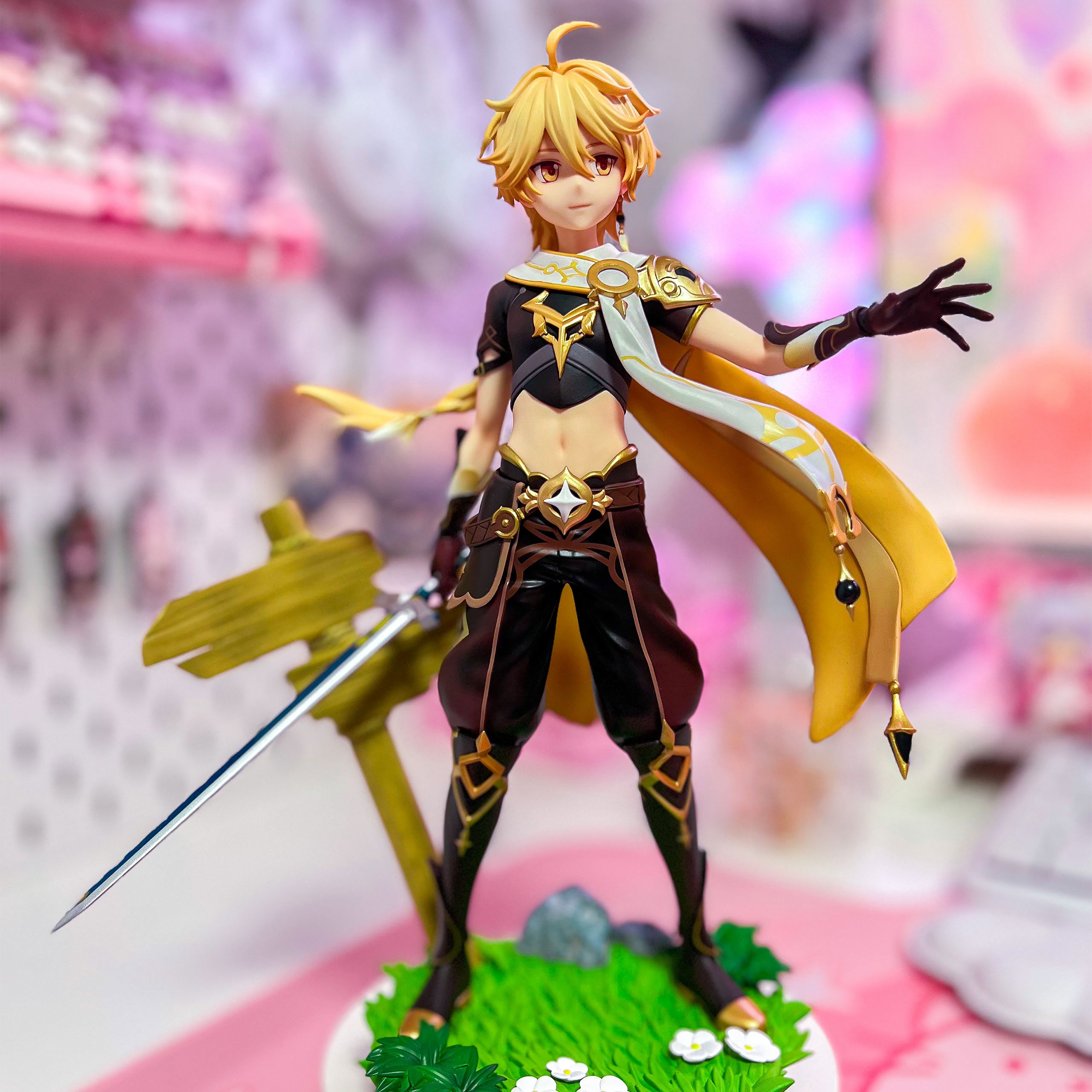Image produit Genshin Impact - Statuette Aether Edition Bonus