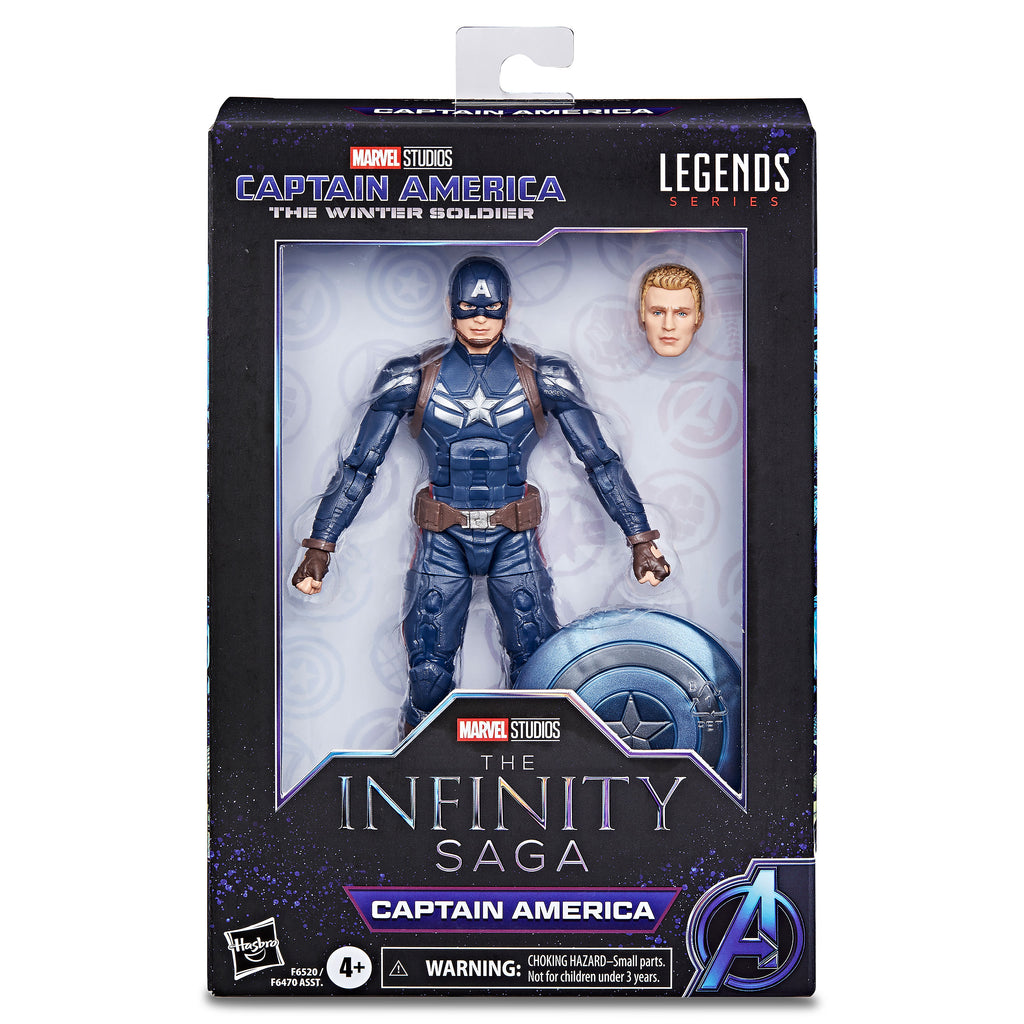 Image produit The Infinity Saga - Figurine d'action Marvel Legends Series Captain America Winter Soldier
