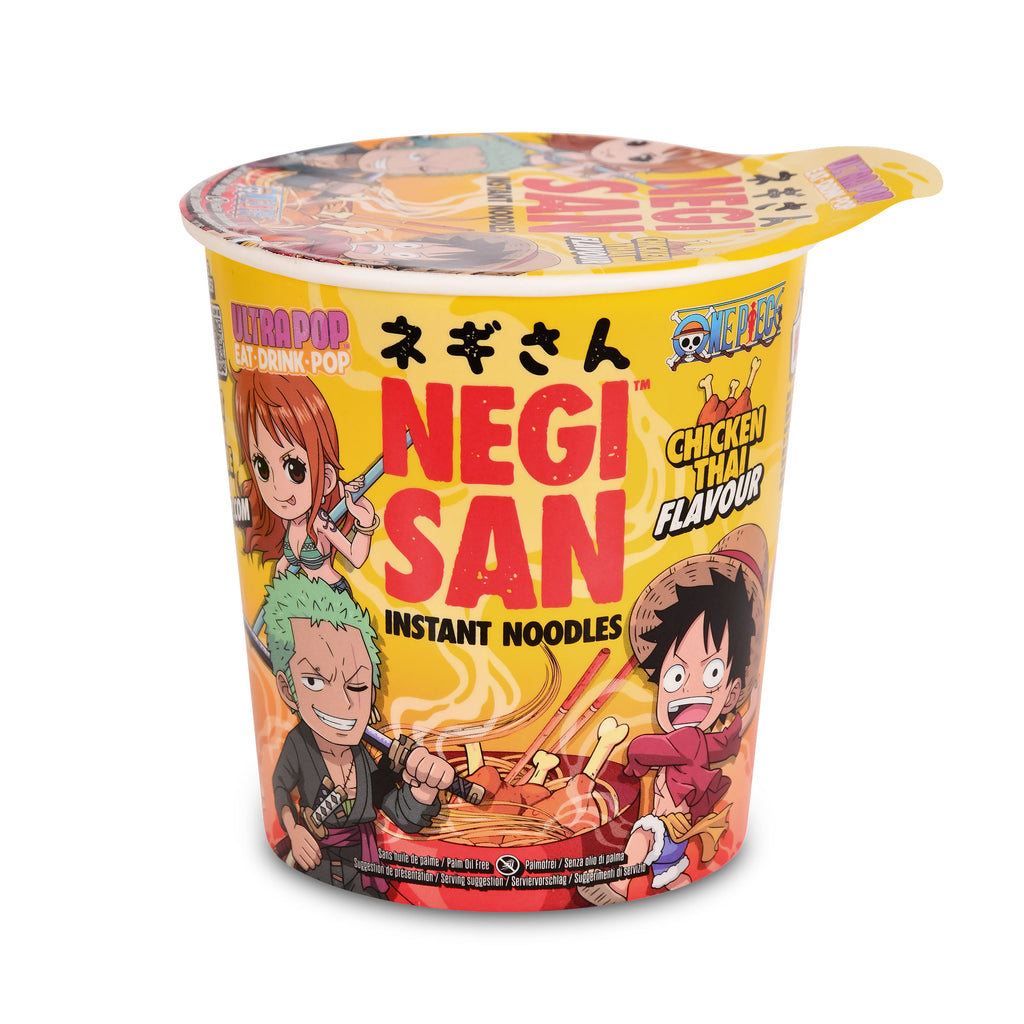Image produit One Piece Ramen - Luffy, Zoro et Nami Poulet Thaï Nouilles Instantanées