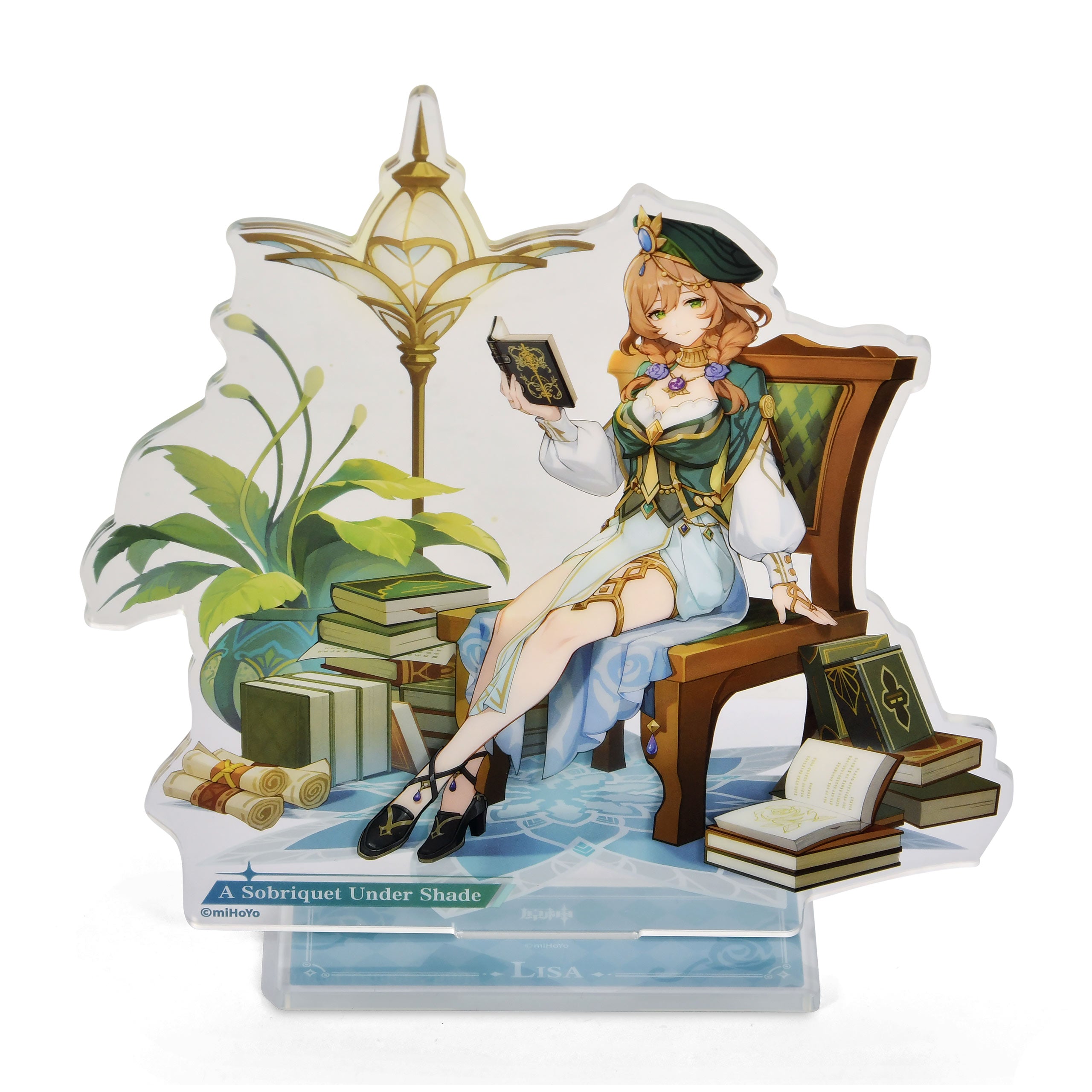 Image produit Genshin Impact - Lisa : Un sobriquet sous l'ombre Figure premium en acrylique