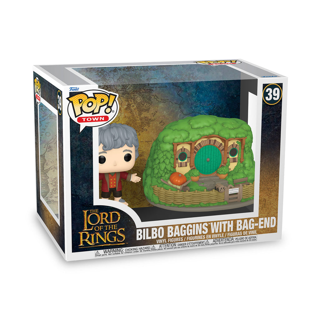 Image produit Le Seigneur des Anneaux - Bilbo à Sacquet Funko Pop Figure Diorama