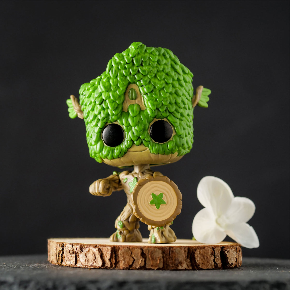 Image produit Marvel - Nous sommes Groot Captain America Figurine Funko Pop à tête branlante