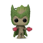Image produit Marvel - Nous sommes Groot Scarlet Witch Funko Pop Figurine à tête branlante