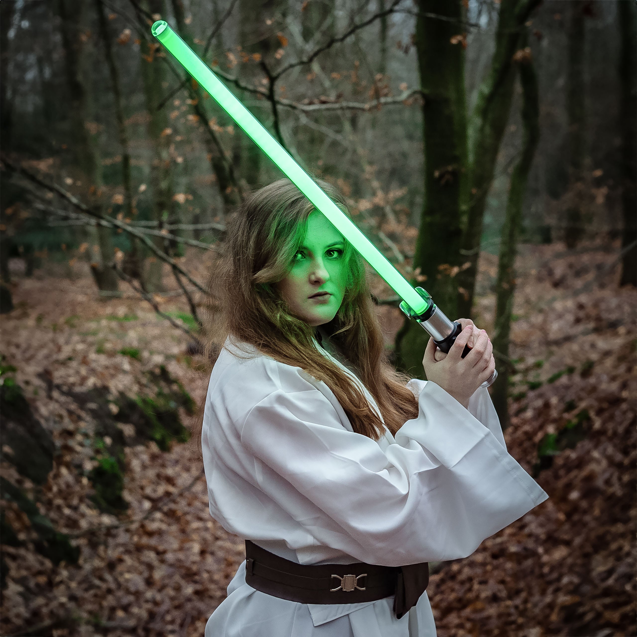 Image produit Star Wars - Sabre Laser Yoda Force FX Elite Black Series