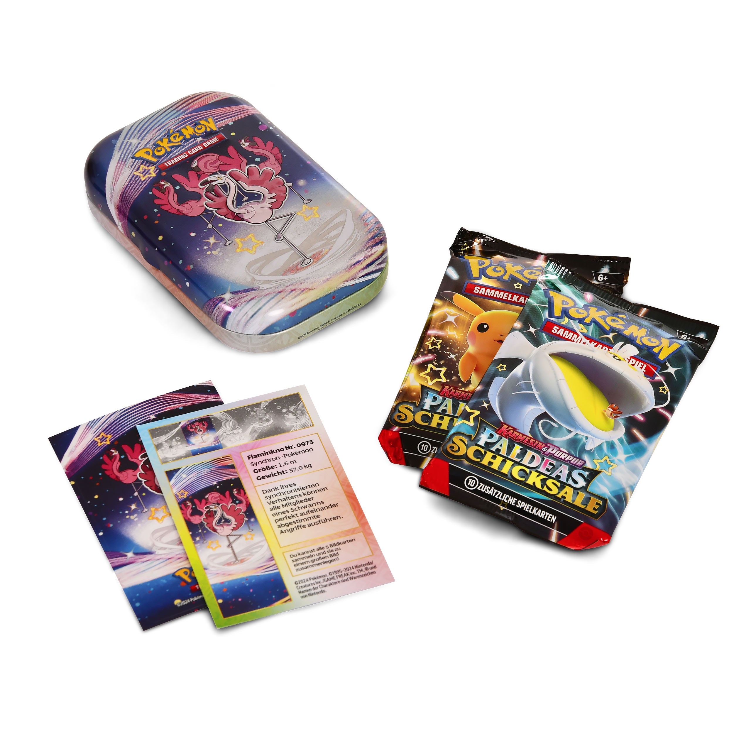 Image produit Pokemon - Carmine & Pourpre Paldeas Destins Cartes à Collectionner Mini Boîte