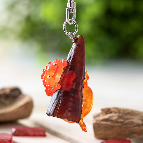 Image produit Le Château Ambulant - Porte-clés Calcifer