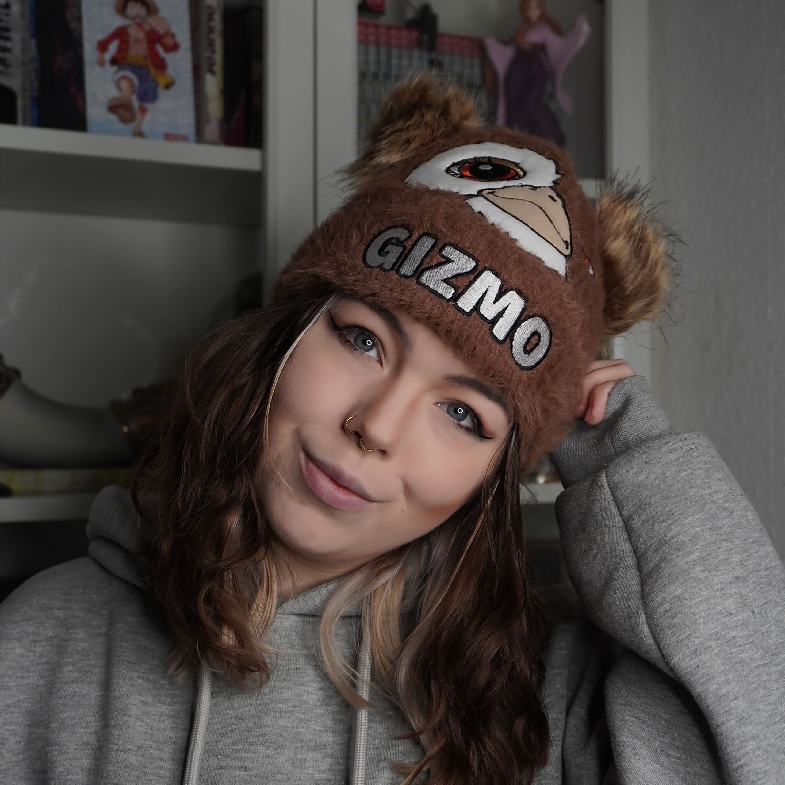 Image produit Gremlins - Bonnet Gizmo avec pompons