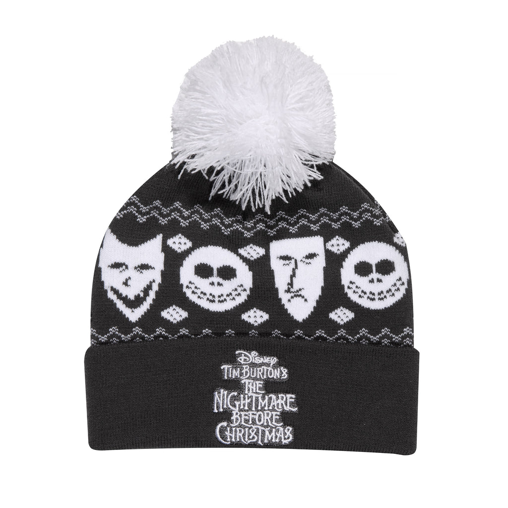 Image produit Cauchemar avant Noël - Chapeau Jack Skellington avec pompon