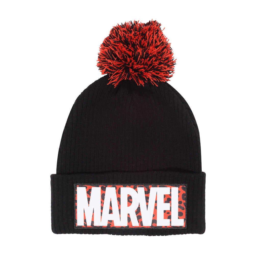 Image produit Marvel - Bonnet Logo avec Pompon