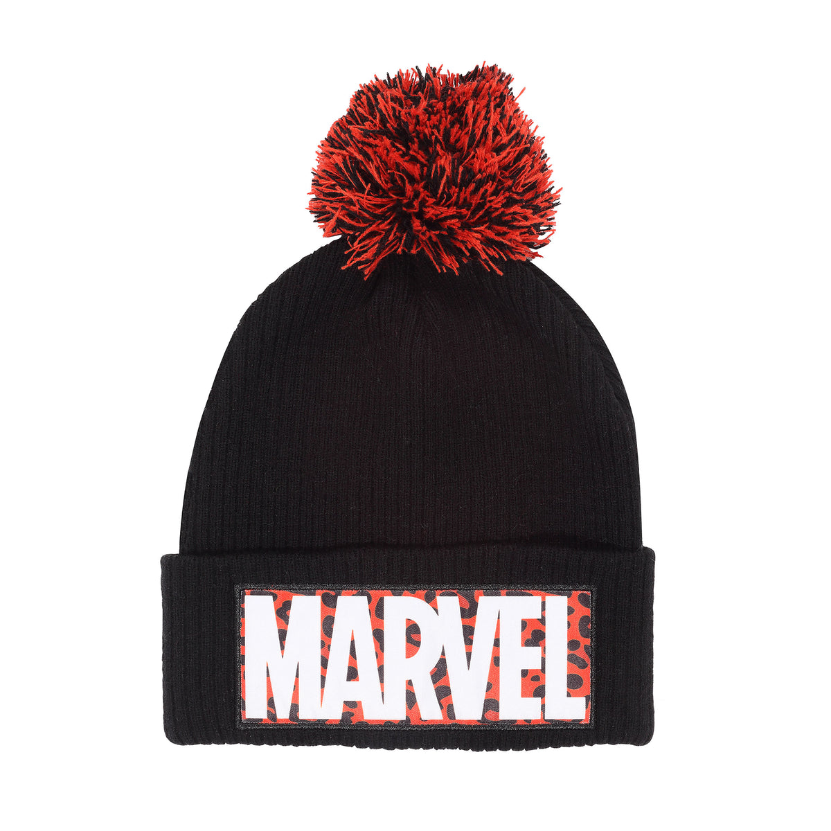 Image produit Marvel - Bonnet Logo avec Pompon