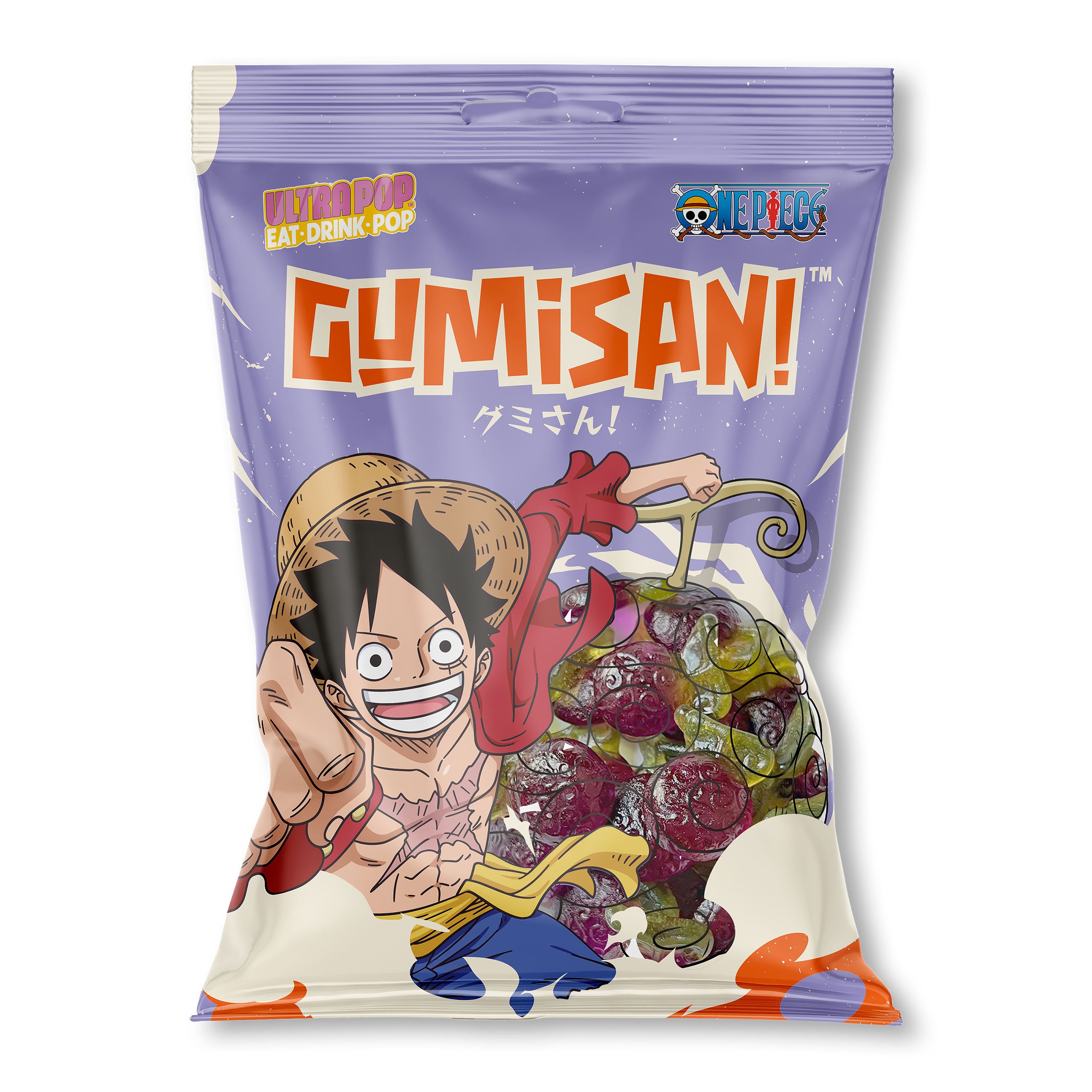 Image produit One Piece - Bonbons Gommeux de Luffy