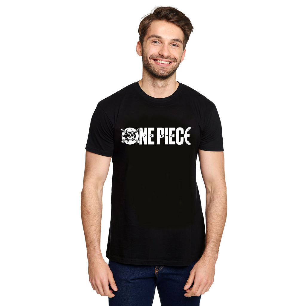 Image produit One Piece - T-shirt logo de la série noir
