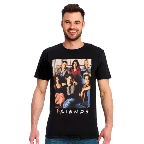 Image produit Friends - T-shirt de groupe noir
