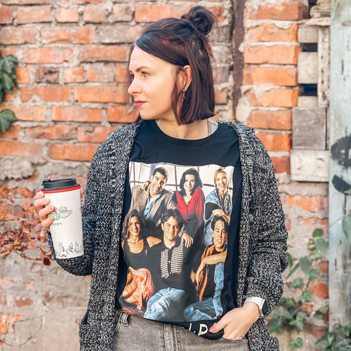 Image produit Friends - T-shirt de groupe noir