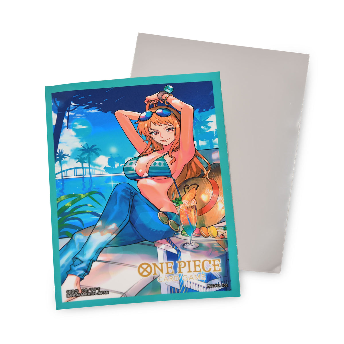 Image produit One Piece Card Game - Nami Manches Officielles 4 Protège-Cartes