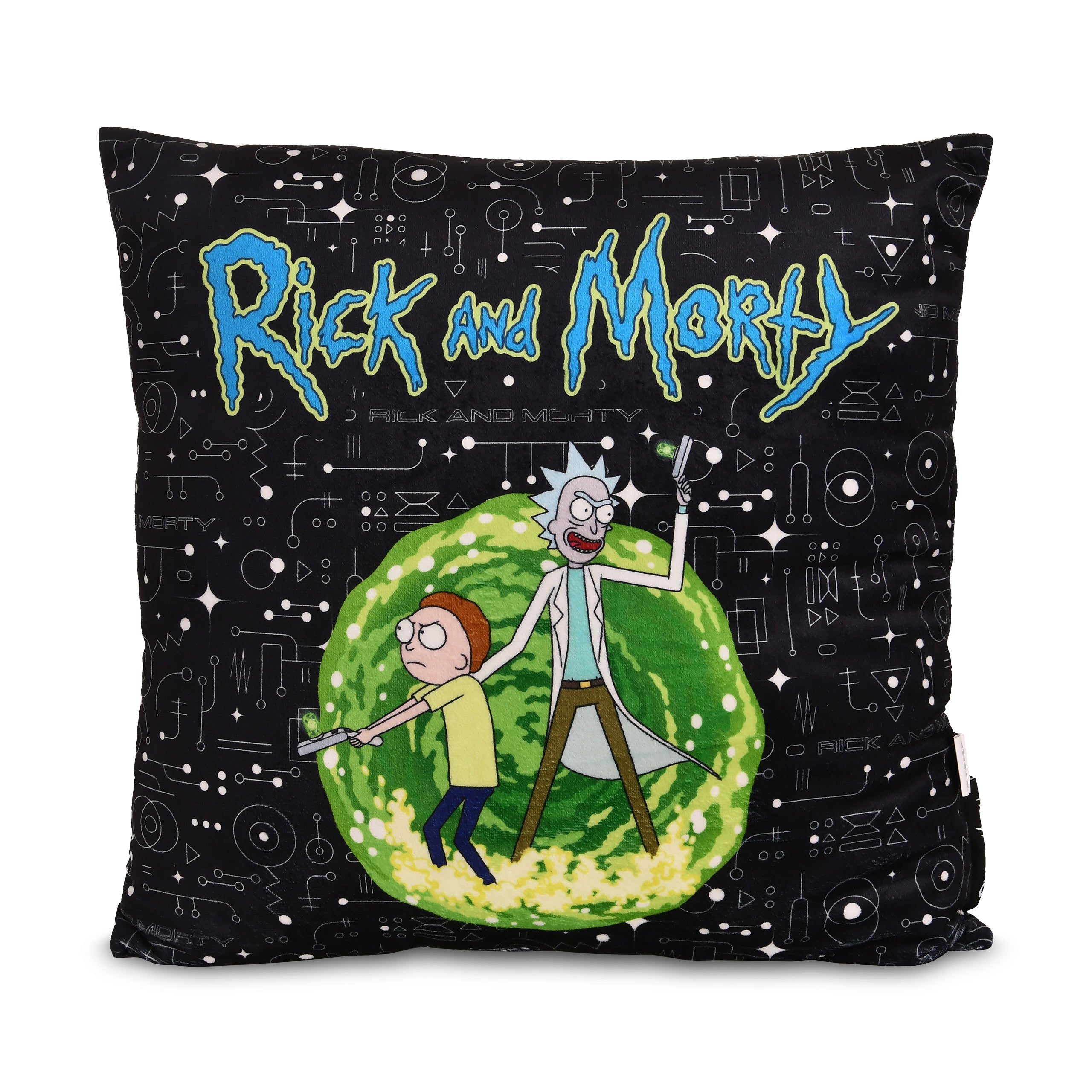 Image produit Rick et Morty - Coussin Portal et Science