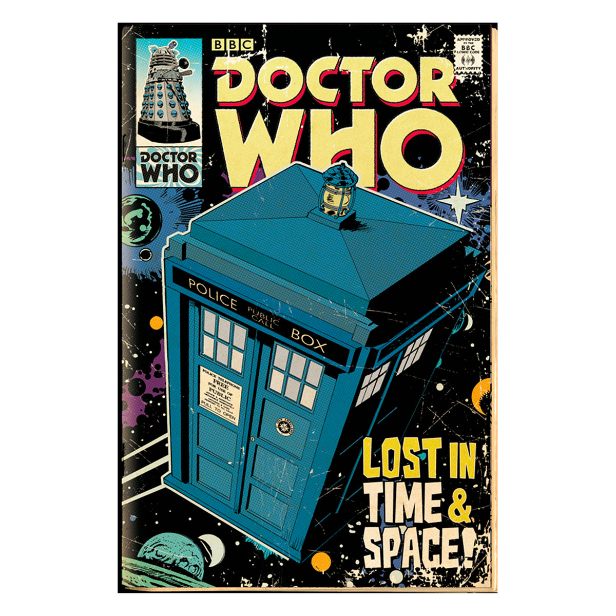 Image produit Doctor Who - Tardis Comic Maxi Poster