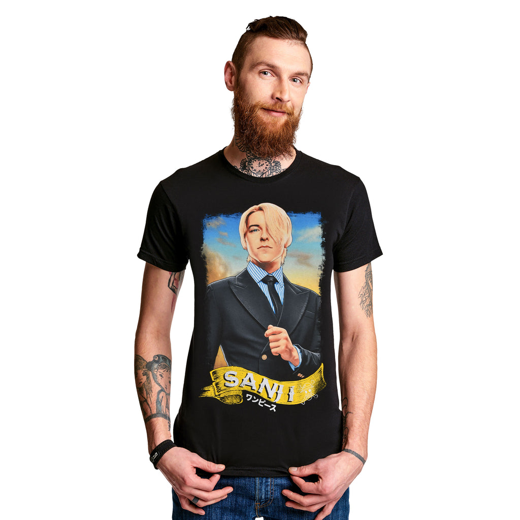 Image produit T-shirt Sanji noir - One Piece