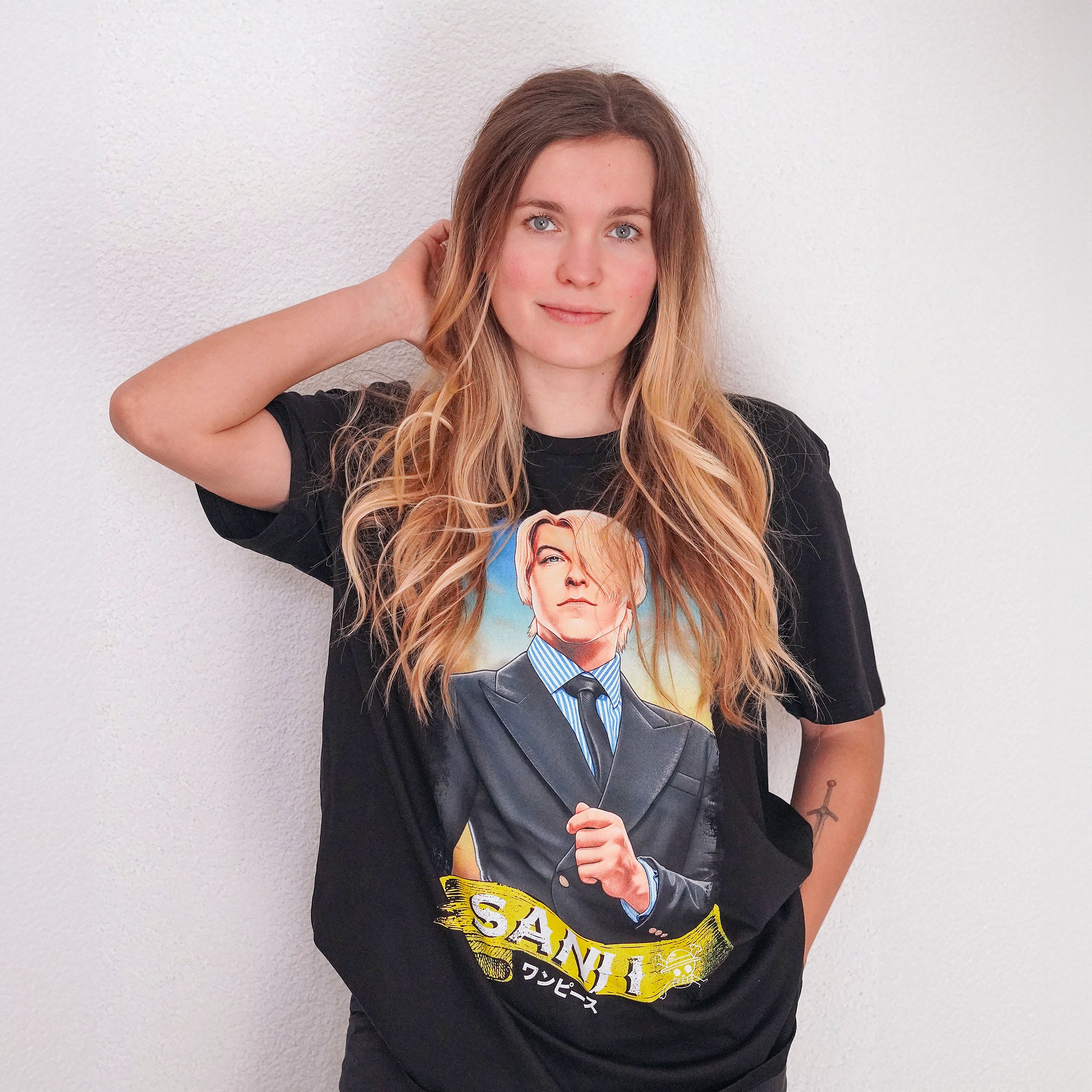 Image produit T-shirt Sanji noir - One Piece