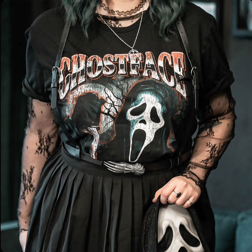 Image produit Ghost Face - T-shirt Slasher noir