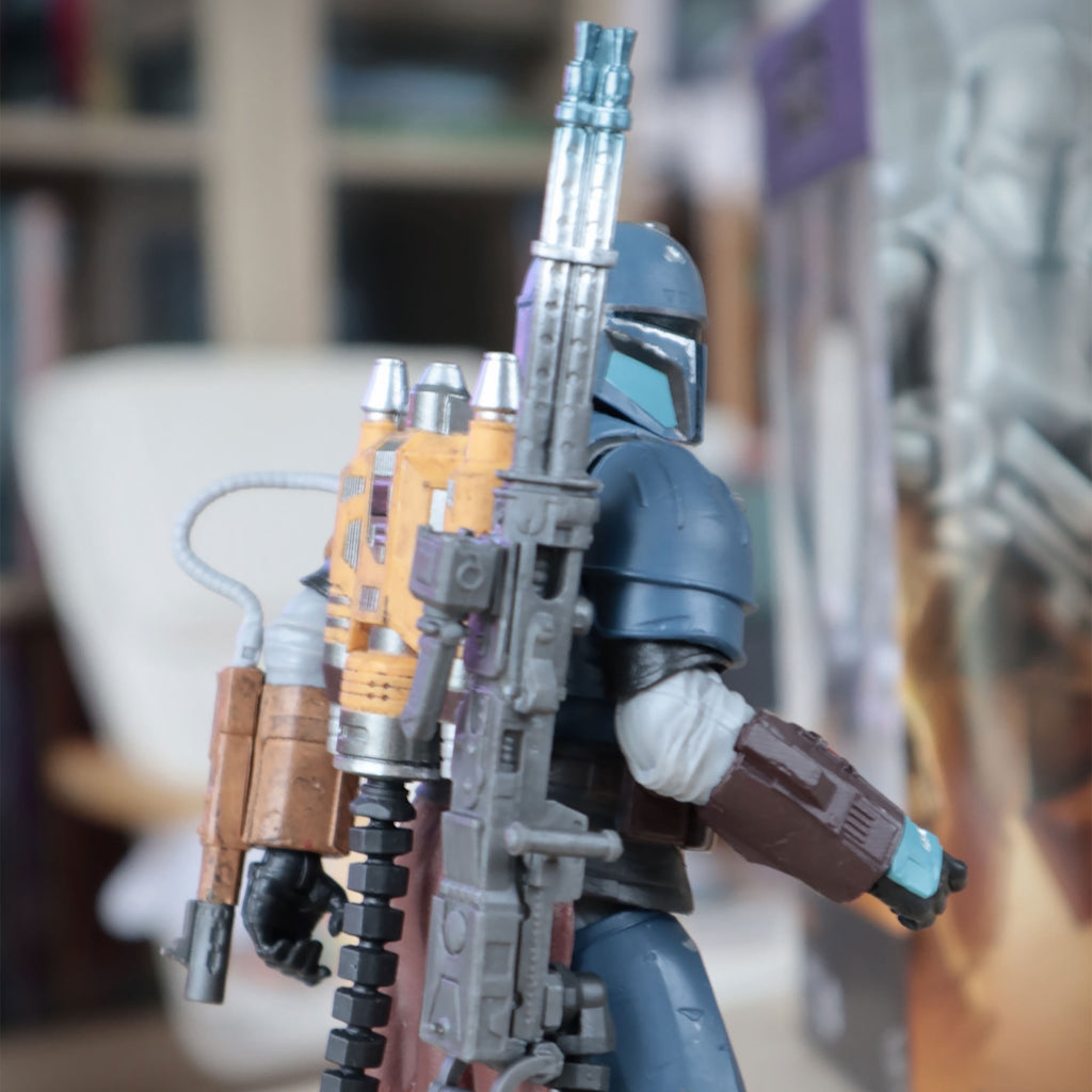Image produit Figurine d'action de la série noire Paz Vizsla - Star Wars The Mandalorian