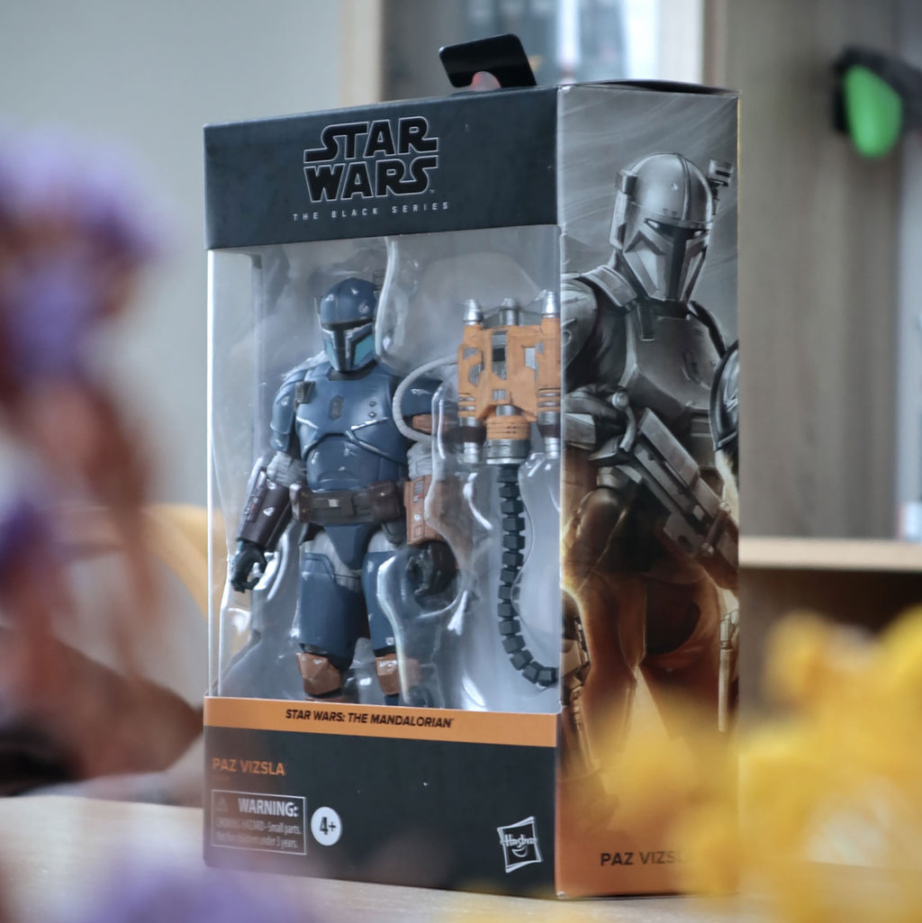 Image produit Figurine d'action de la série noire Paz Vizsla - Star Wars The Mandalorian